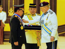 Kapolri Dianugrahi Gelar Panglima Gagah dari Polisi Kerajaan Malaysia