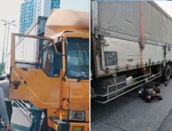 Polisi Tes Urine Sopir Truk Penyebab Kecelakaan di Slipi