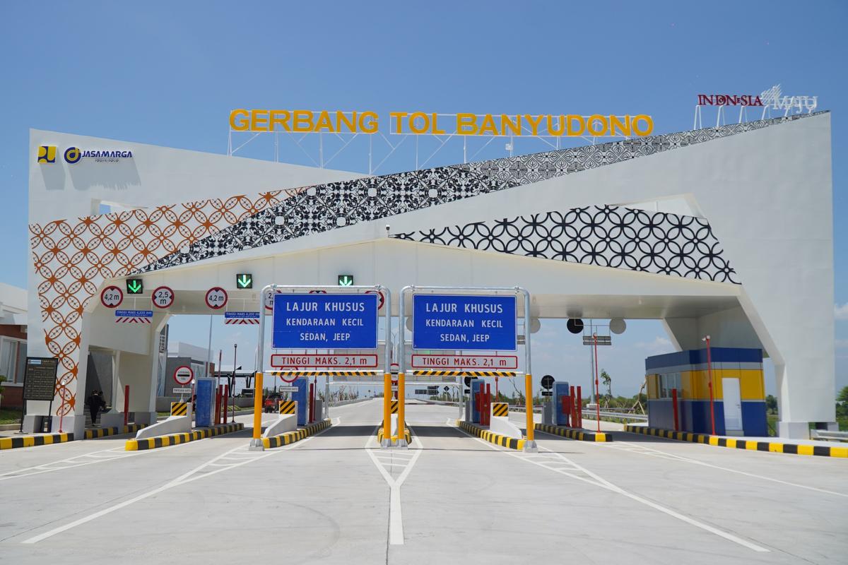 Gerbang Tol Banyudono sebagai akses menuju Tol Solo-Yogyakarta. (Jasa Marga)