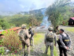 Rumah Kosong di Puncak Jaya Dibakar, Aparat Lakukan Penyelidikan