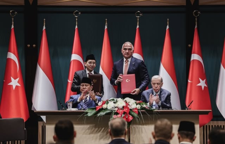 Keyakinan Presiden Prabowo Subianto atas Hubungan Erat Indonesia dan Turki/(Instagram)