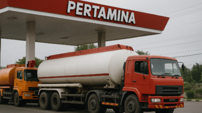 Penyelewengan Solar BBM Subsidi dengan Modus Truk Siluman di SPBU Pontianak Utara, Kalbar
